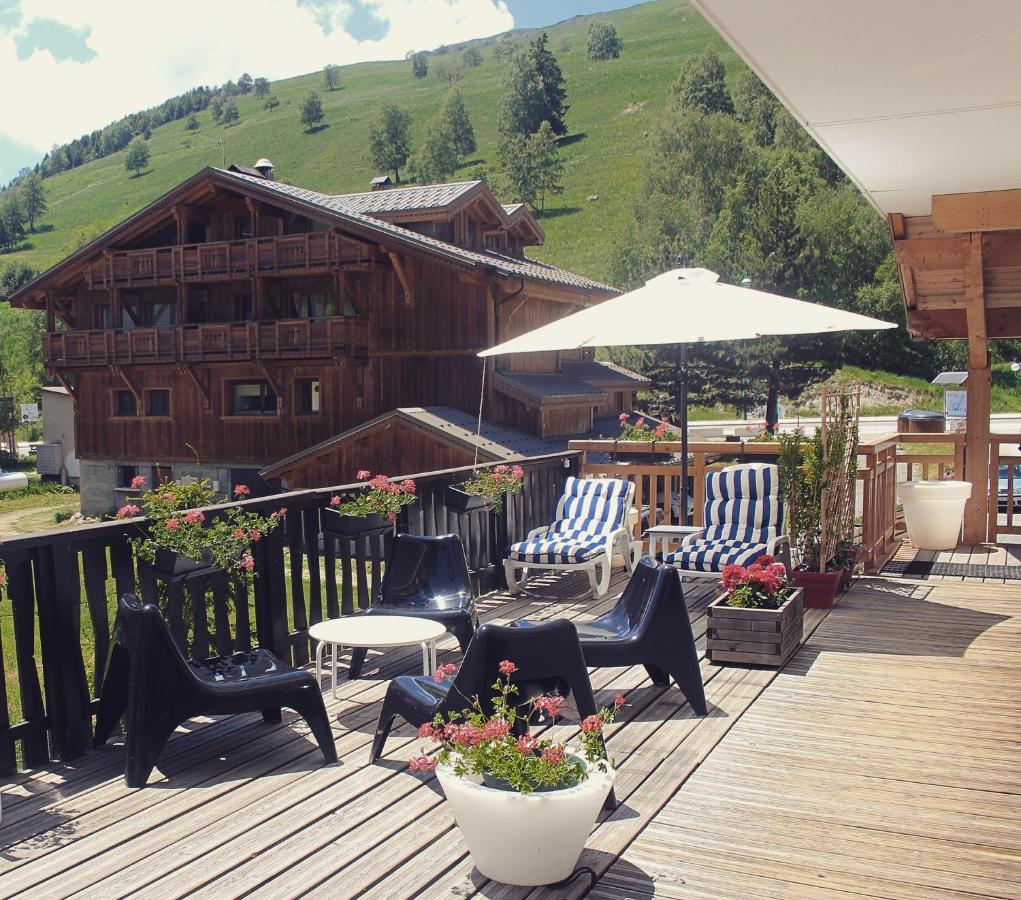 Hotel Valentin Pied Des Pistes Les Deux Alpes Dış mekan fotoğraf
